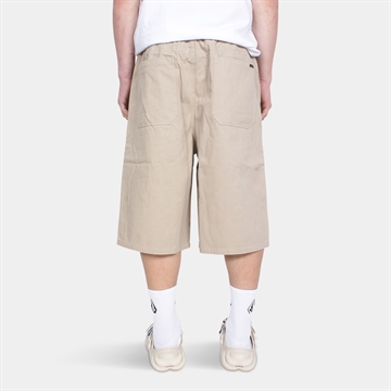 Volcom Chillow Pleat chino shorts Light Khaki
